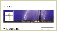 Desktop Screenshot of desertsleuths.com
